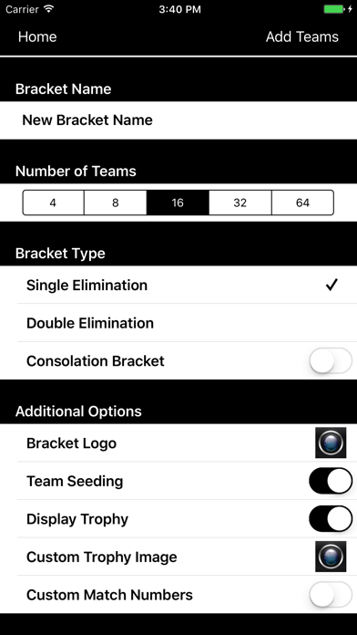 Bracket Maker Pro Screenshot 3