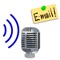 Dictate Email instead of writing: Voice Email transforms your voice into text message ready to send