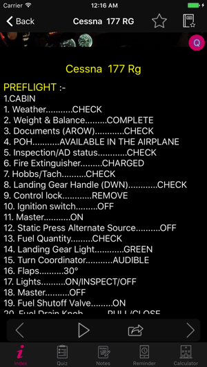 Cessna Checklist Pilot Pro(圖2)-速報App