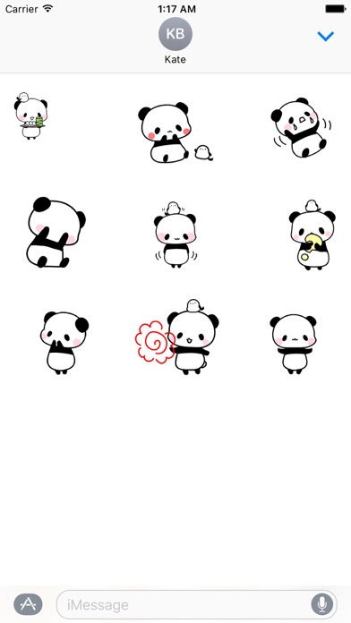 Animated Tiny Panda Sticker screenshot 2
