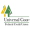 Universal Coop FCU Mobile Banking allows you to check balances, view transaction history, transfer funds, and pay loans on the go