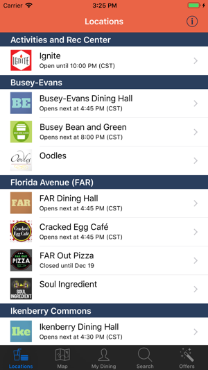 UI Dining University of IL(圖1)-速報App