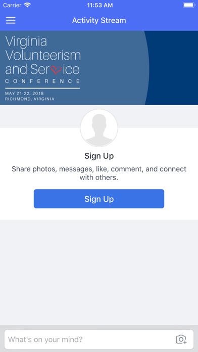 2018 VA Volunteer Conference screenshot 2