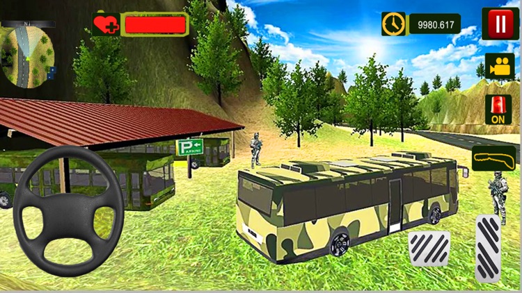 Army Bus:Military Parking 2018 screenshot-3