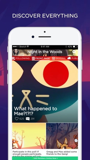 Amino for Night In The Woods