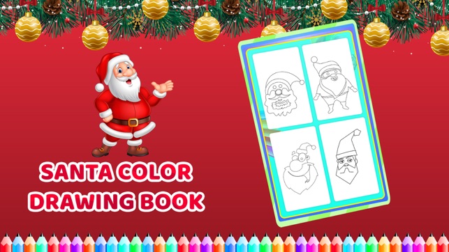 Christmas Santa Coloring Book(圖2)-速報App