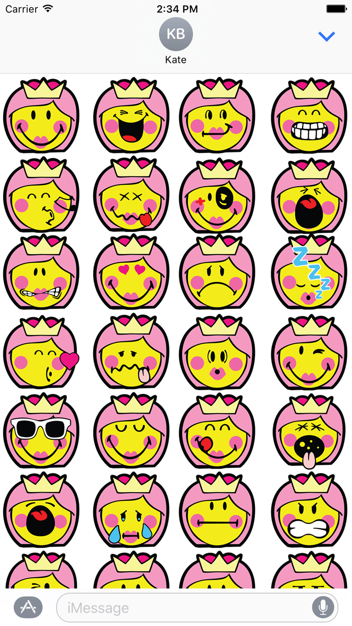 Princess Smiley Pack