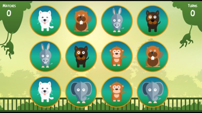 动物记忆翻牌 - 经典休闲单机游戏 screenshot 2