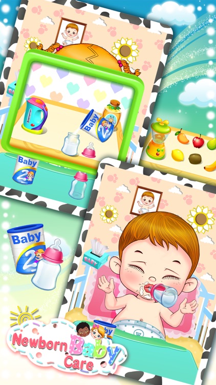 Newborn Baby Care-girls games