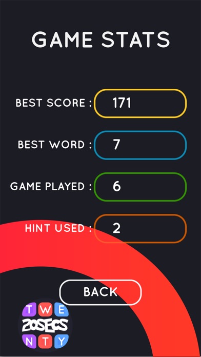 20 Seconds Word Puzzle Game screenshot 4