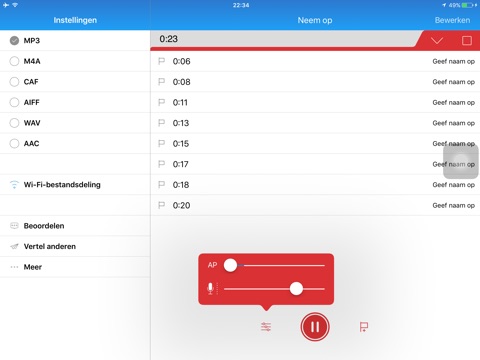 Voice Recorder MINI screenshot 2