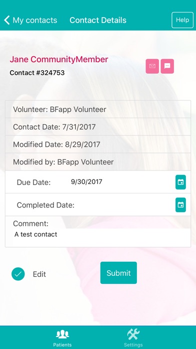 Breast Friends Volunteer App screenshot 2