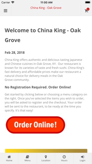 China King Oak Grove