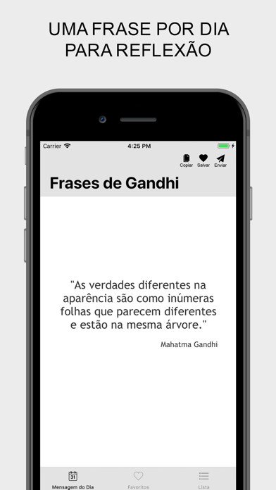 How to cancel & delete Frases de Gandhi from iphone & ipad 1