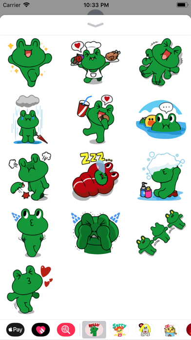 Grino is Witty Sticker Pack IM screenshot 4