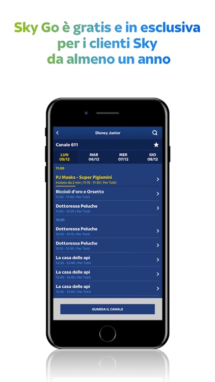 Sky Go per iPhone
