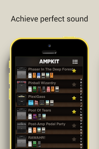 AmpKit - Guitar amps & pedals screenshot 3
