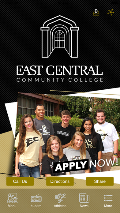 How to cancel & delete East Central Community College from iphone & ipad 1