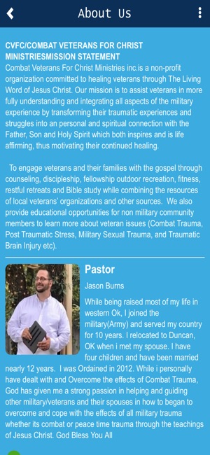 Combat Veterans For Christ(圖3)-速報App