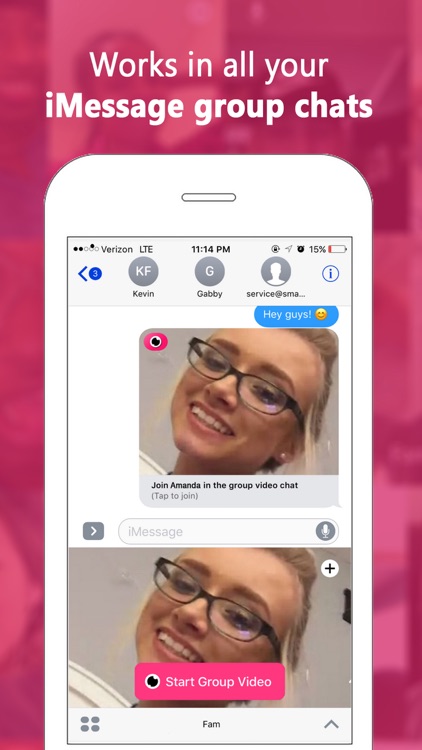 Fam — Group video calling for iMessage