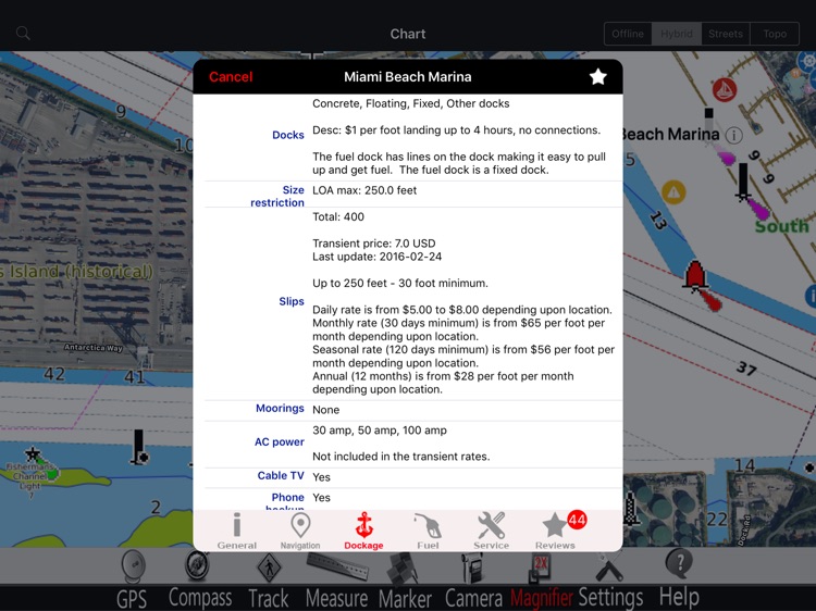 Fort Gibson Lake GPS Chart Pro