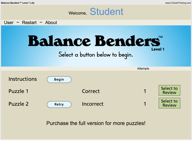 Balance Benders Level 1 (Lite)(圖4)-速報App