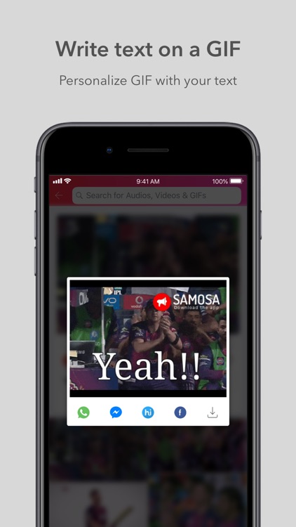 Samosa: Videos, GIFs & Audios screenshot-4