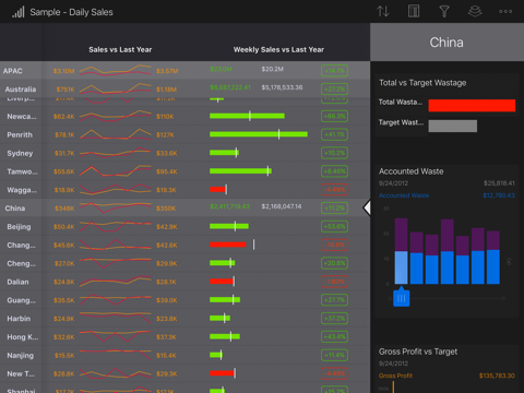 SAP Roambi Analytics for BB screenshot 3