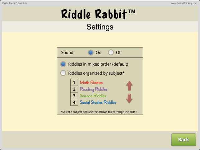 Riddle Rabbit™ PreK (Lite)(圖5)-速報App