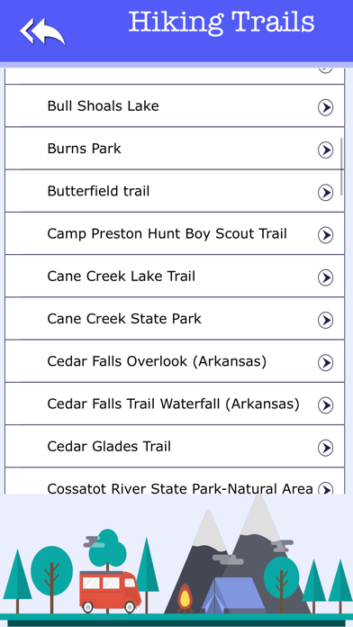 Campgrounds & Rv's In Arkansas screenshot 3