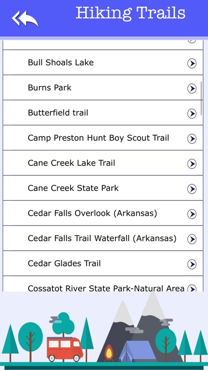 Campgrounds & Rv's In Arkansas