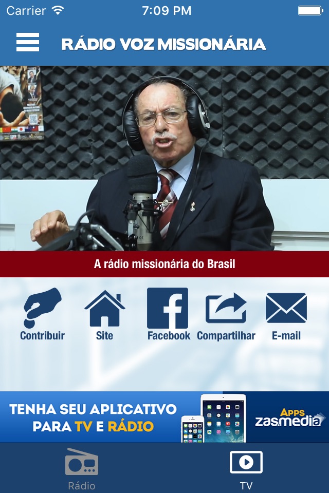 Rádio Voz Missionária screenshot 2