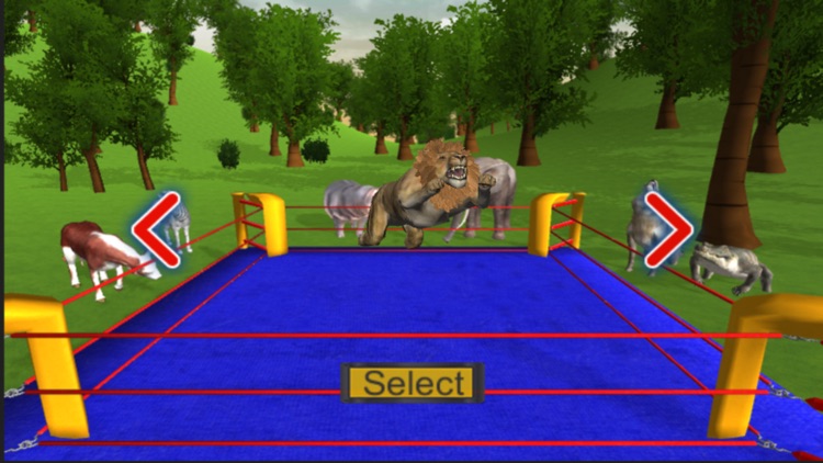 Real Animal Ring Fighting screenshot-3