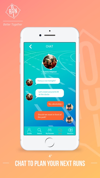 OuiRun - find running buddies screenshot-3