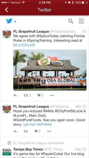 Florida Grapefruit League(圖4)-速報App