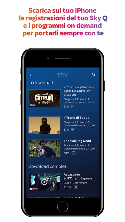 Sky Go per i clienti Sky Q