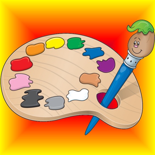 Coloring Book for Toddlers Kid Icon