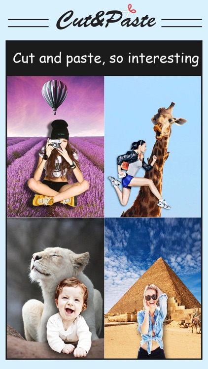 Cut & Paste Photo Blender - Superimpose Pics
