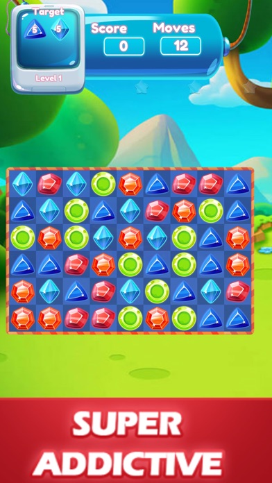 Jewels Match Island screenshot 2