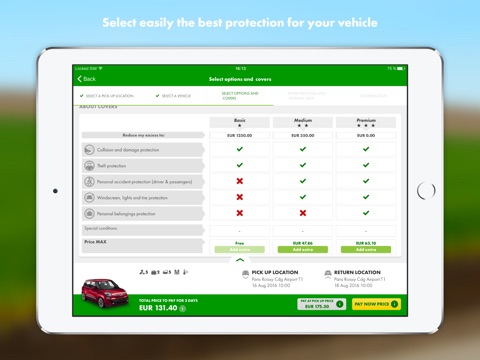 Europcar - Car & Van Hire screenshot 3