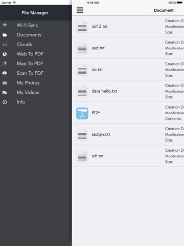 File Manager - Documents screenshot 2