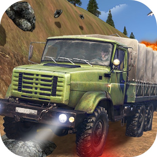 Driving Army Car Offroad icon