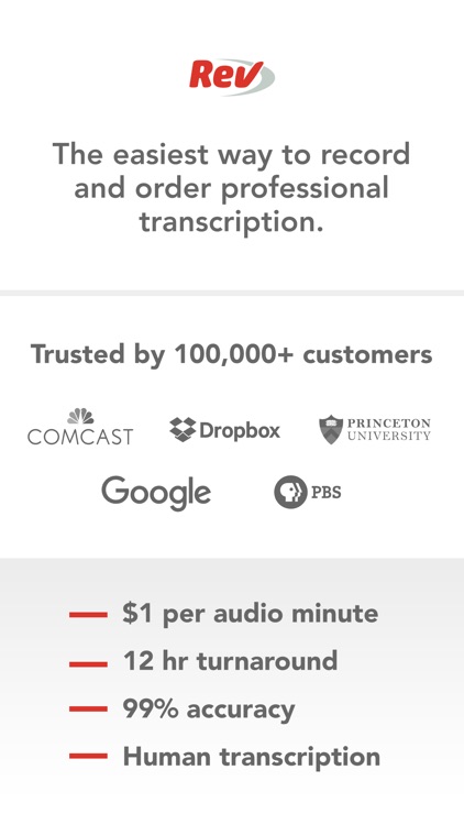 Rev Voice Recorder: Audio Transcription screenshot-4