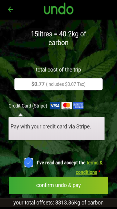 Undo - carbon offsetting screenshot 4