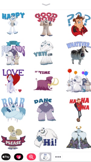 Smallfoot Emoji Stickers(圖1)-速報App