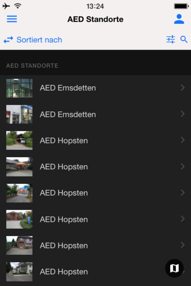 AED-Register-KreisSteinfurt screenshot 2