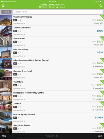 Wotif Hotels & Flights screenshot 2