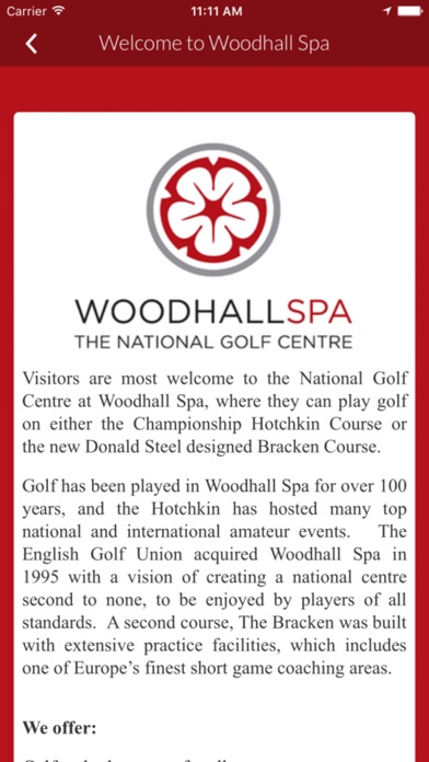 Woodhall Spa Golf Club screenshot 2