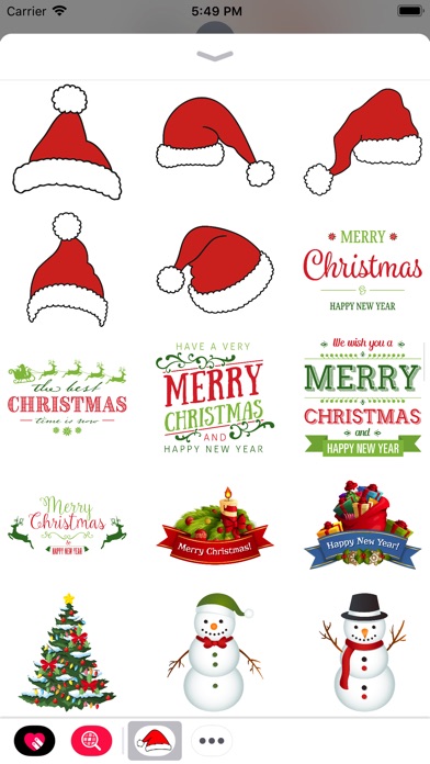 Christmas Stickers with Emojis screenshot 3