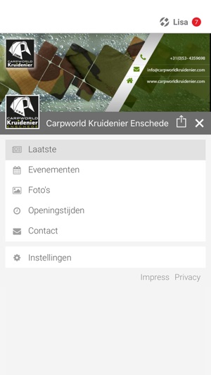 Carpworld Watersportcentrum(圖2)-速報App